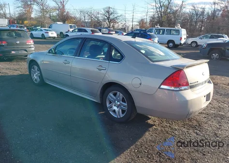 2011 Chevrolet Impala Lt из США, поврежденный, VIN 2G1WG5EK5B1295271